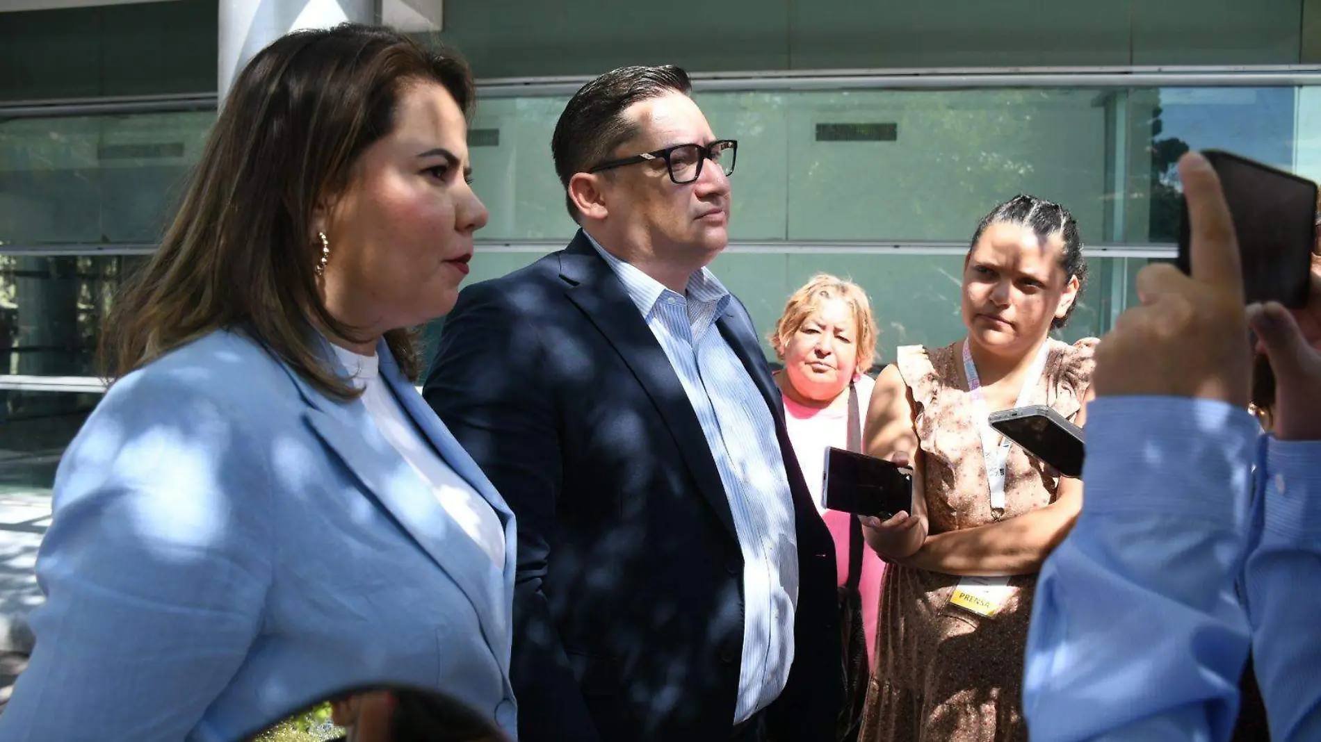 Georgina Bujanda y Alfredo Chávez